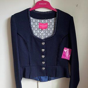 Kruger Octoberfest Jacket SOLD OUT! EU40 with Tags & Buttons Hearts on elbows ❤️